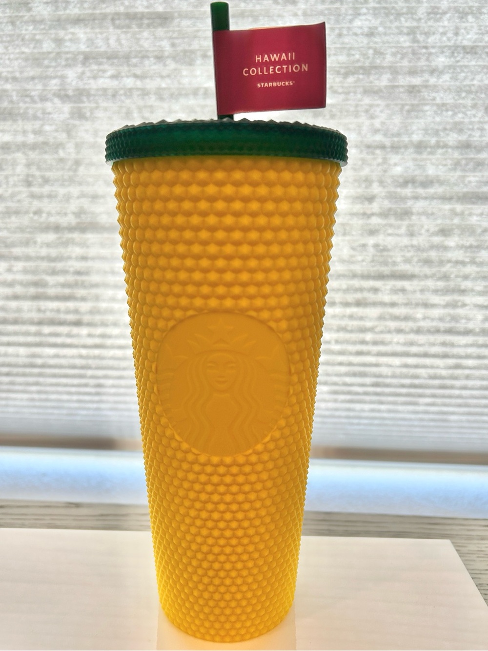 Starbucks Matte Studded Hawaii Collection Pineapple Tumbler